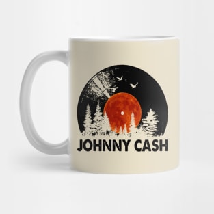 Johnny Name Record Music Forest Gift Mug